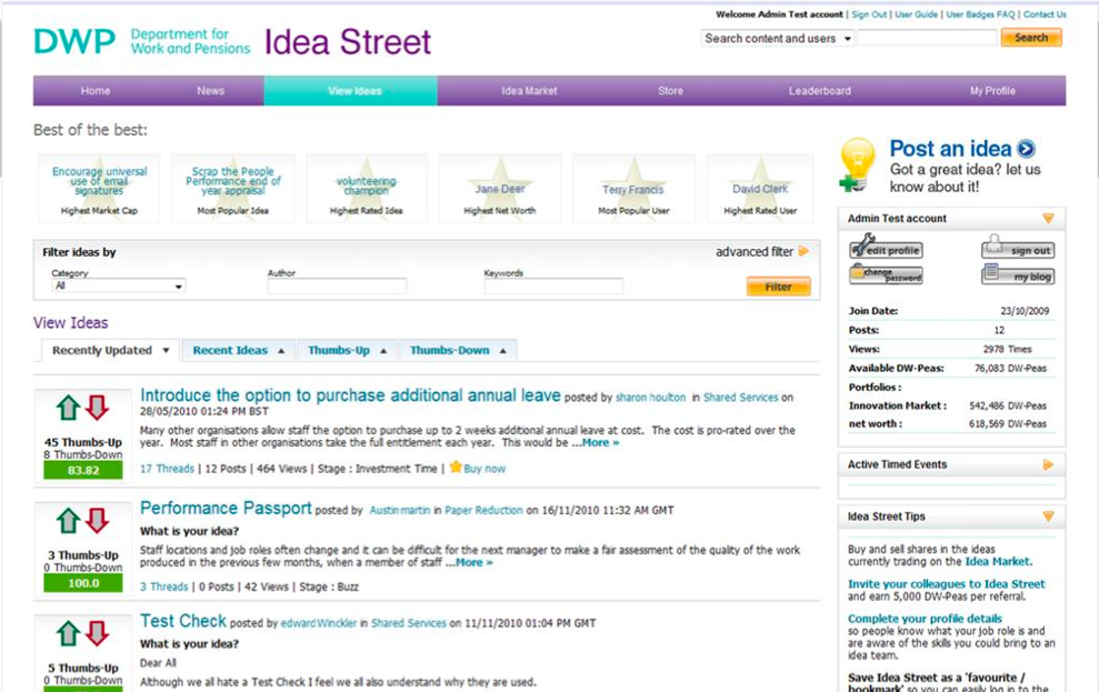 IdeaStreet-enterprise-gamification