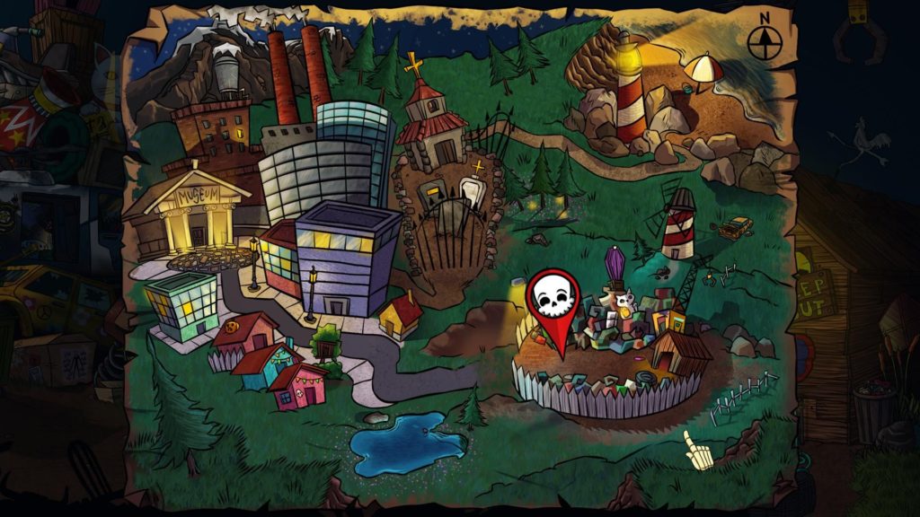 The wardrobe point&click game