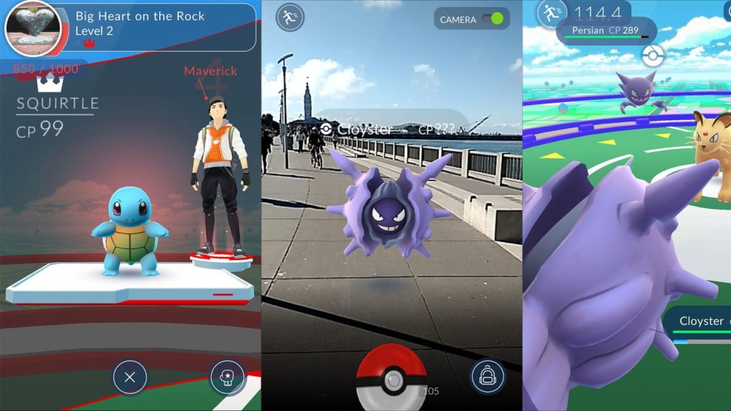 pokemon go cattura