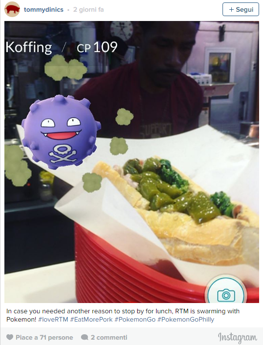Pokemon Go Instagram Markerting