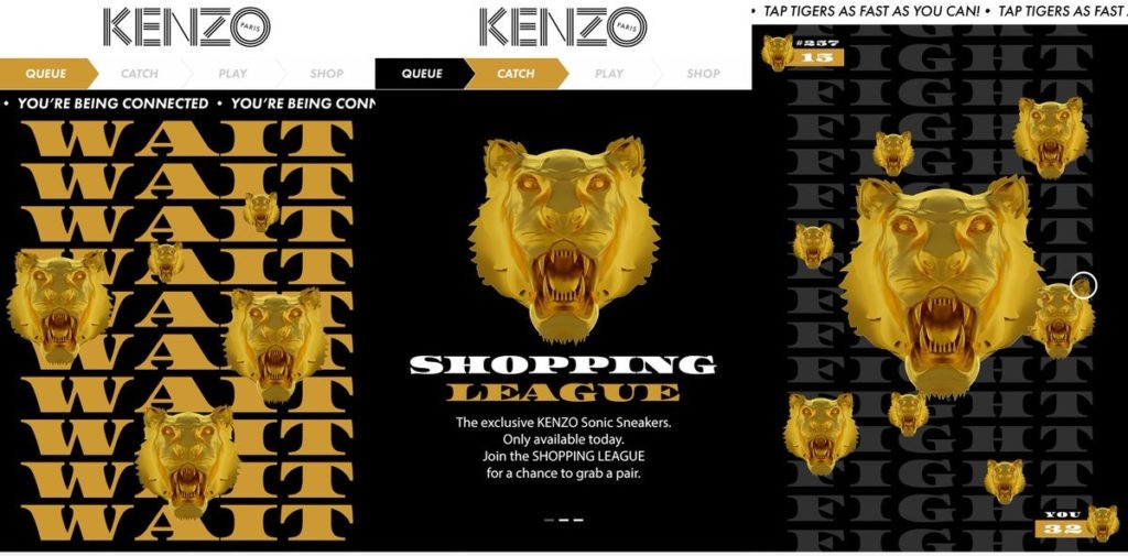 kenzo shopping league